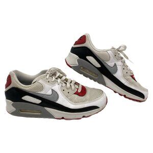 Nike White Red Air Max 90 Sneakers | Men’s Size 9.5